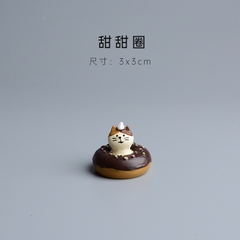 Tượng mèo Zakka phong cách Nhật Bản size bé