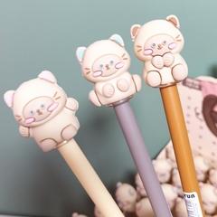 Bút gel nắp hình mèo xiêm