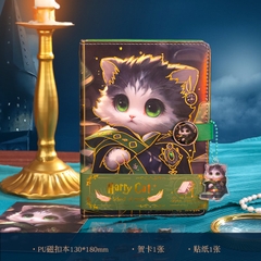 Sổ da PU mèo Harry Potter (5 mẫu)