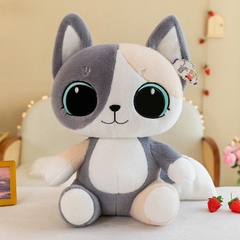 Mèo bông xám đen size 30cm