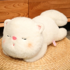 Mèo bông nằm lông dài 30cm