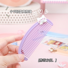 Lược lưỡi liềm mini hình mèo