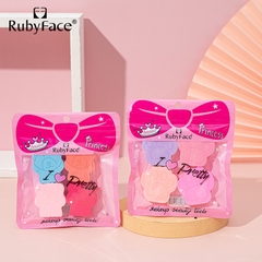 Mút trang điểm hình chân mèo RUBYFACE (túi 4c)
