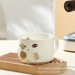 Cốc hình mèo có thể xếp chồng lên nhau mẫu mới