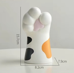 Ống cắm bút hình chân mèo 8*8*15cm