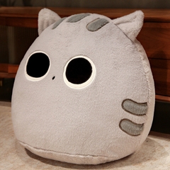 Mèo bông gối bánh bao 30cm