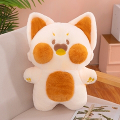 Mèo bông 40cm má tròn