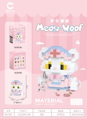 Bộ Lego mèo cosplay