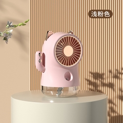 Quạt phun sương điều hòa hình mèo thần tài