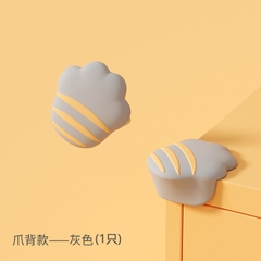 Miếng silicon bảo vệ góc bàn hình chân mèo