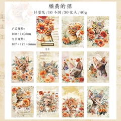 Sổ tay hình mèo tự trang trí