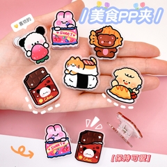 Kẹp nhựa hình sushi mèo