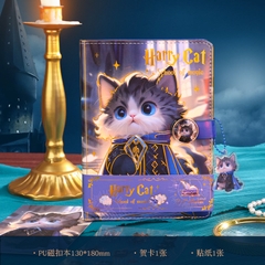 Sổ da PU mèo Harry Potter (5 mẫu)