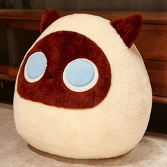 Mèo bông gối bánh bao 30cm