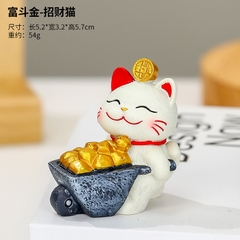 Tượng mèo may mắn size bé nhiều hoạt động