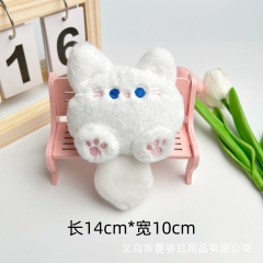 Pin cài hình mèo bông đuôi to