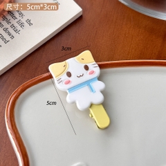 Kẹp tóc mái mèo tai vàng đáng yêu