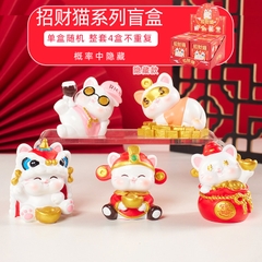 Bộ blind box mèo thần tài (4h)
