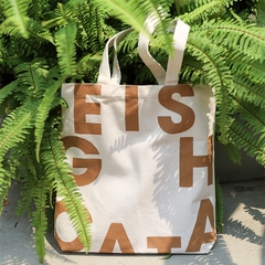 Túi tote túi vải canvas in hình mèo nhà Geisha Cat