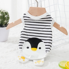 Quần áo chó mèo thú cưng hình vịt cây kem gấu dễ thương vải thoáng khí