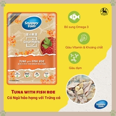 Pate mèo Snappy Tom trái cây 70g đủ vị hàng nhập khẩu chính hãng