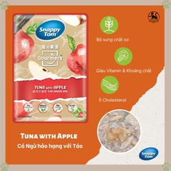 Pate mèo Snappy Tom trái cây 70g đủ vị hàng nhập khẩu chính hãng