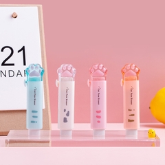 Gôm Tẩy Bút Chì Hình Chân Mèo 4 Màu Xanh Cam Hồng Trắng  Đồ Dùng Dụng Cụ Học Tập Văn Phòng