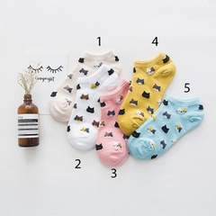 Vớ Tất Cotton Cổ Ngắn Hình Mèo Kute Đáng Yêu Ngộ Nghĩnh – Phụ Kiện Thời Trang Quà Tặng Độc Đáo