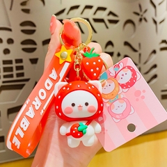 Móc Chìa Khóa Ô Tô Xe Máy Hình Mèo Dễ Thương Độc Lạ - Phụ Kiện Trang Trí Túi Xách Quà Tặng Bạn Bè Người Thân