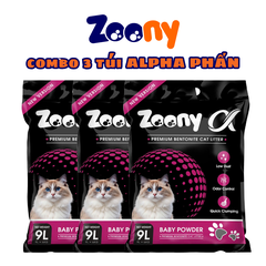 TẢI 6 TÚI CÁT VỆ SINH ZOONY ALPHA