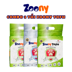 THÙNG 6 TÚI CÁT ĐẬU NÀNH ZOONY TOFU