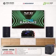Dàn karaoke NFD Audio - Combo - NFD08