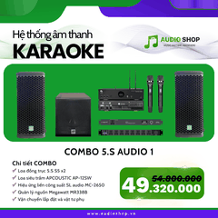 Combo Karaoke 5.S Audio 01