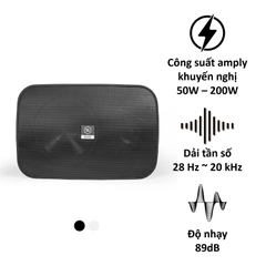 Loa Quán Cà Phê Alpha Works AW82 hàng chính hãng PGI, công suất 200W