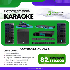 Combo Karaoke 5.S Audio 05