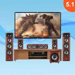 Dàn âm thanh xem phim 5.1 JBL, Denon LA317