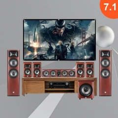 Dàn âm thanh xem phim 7.1 JBL, Denon LA309