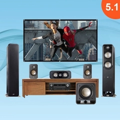 Dàn âm thanh xem phim 5.1 Polk, Denon LA23