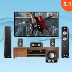 Dàn âm thanh xem phim 5.1 Polk, Denon LA24