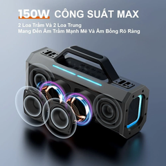 Loa Bluetooth Karaoke Di Động SOUNARC K1 150W