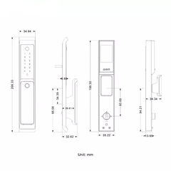 Khóa Urbanhome P3 Luxury 9 in 1