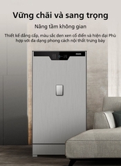 Két sắt Philips SBX702 – Ngăn riêng bảo quản đồng hồ
