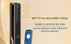 Khóa vân tay thông minh Philips 9300