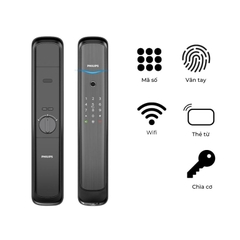 Khóa cửa vân tay Philips DDL702E – Kết nối Wifi