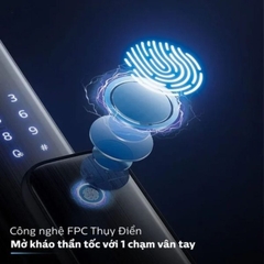 Khóa vân tay Philips DDL303 – Tích hợp chuông hình, Wifi  5.00 trên 5 dựa trên 1đánh giá