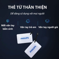 Khóa cửa vân tay Philips DDL609