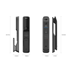 Khóa Cửa Vân Tay PHILIPS DDL702-FVP-7HWS