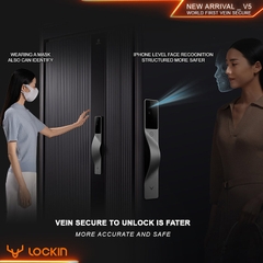 Khoá cửa thông minh Lockin V5 Max