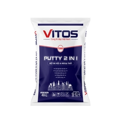 Bột bả nội và ngoại thất VITOS PUTTY 2 IN 1