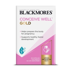 Bổ trứng BM Conceive well Gold 56 viên mẫu mới (hàng xách tay)